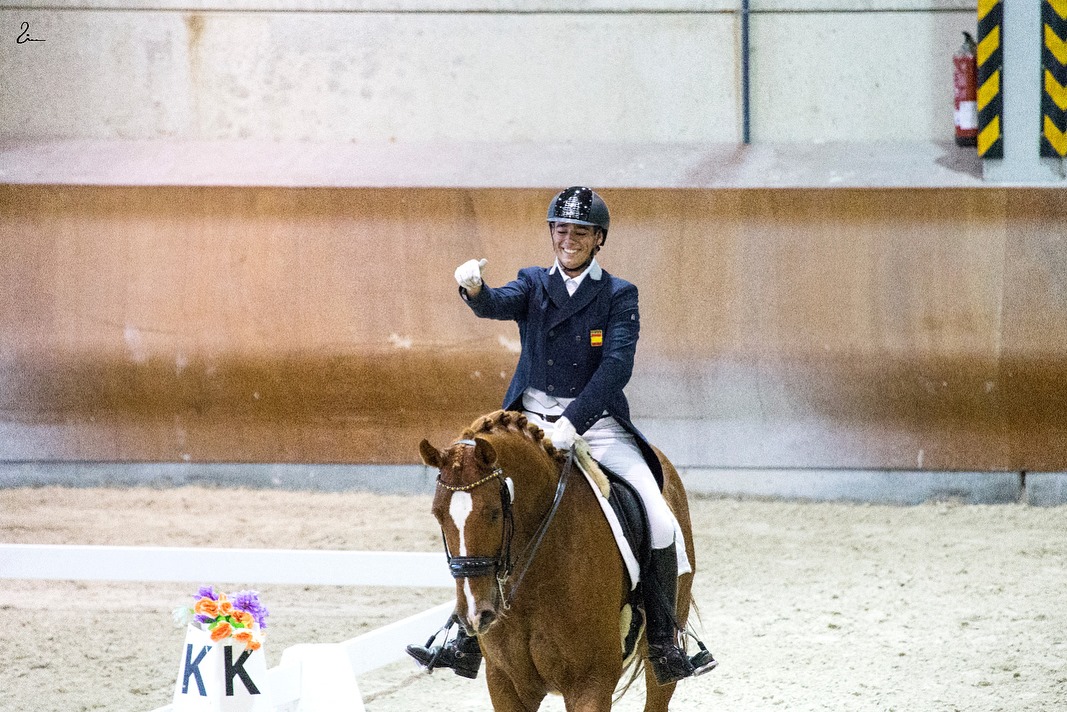 Antonio Laiz Campeón de España categoría Criterium y vencedor del Master U25 y Diego Martinez Del Moral segundo.